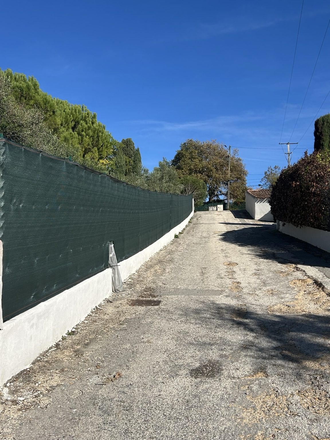 Accès extérieur et clôture après travaux