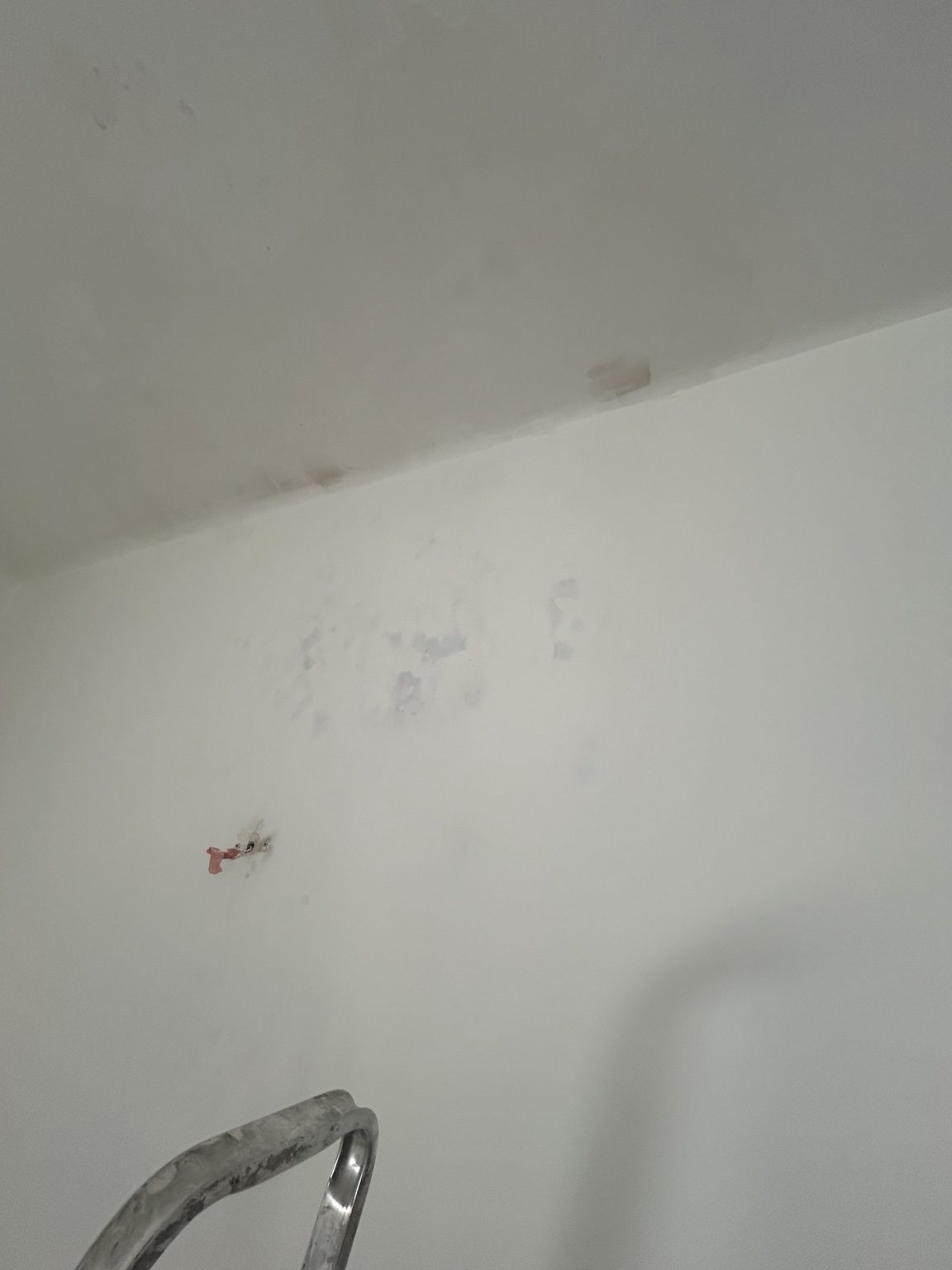 Détail des traces sur le plafond